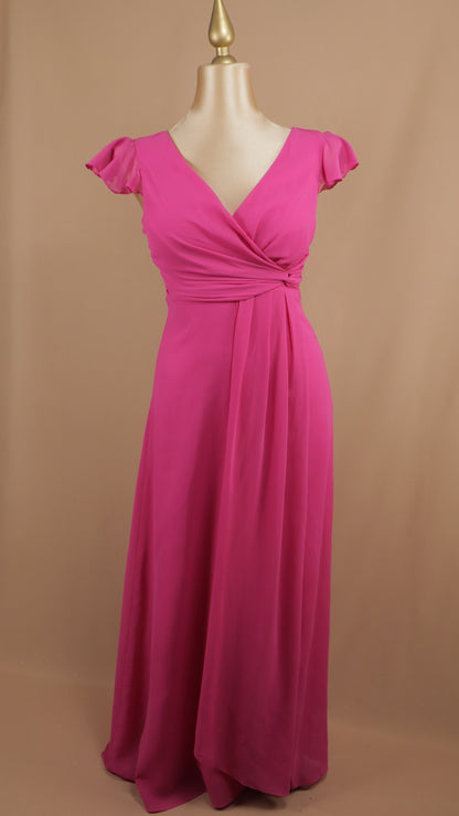 Vestido talla extra con manga corta