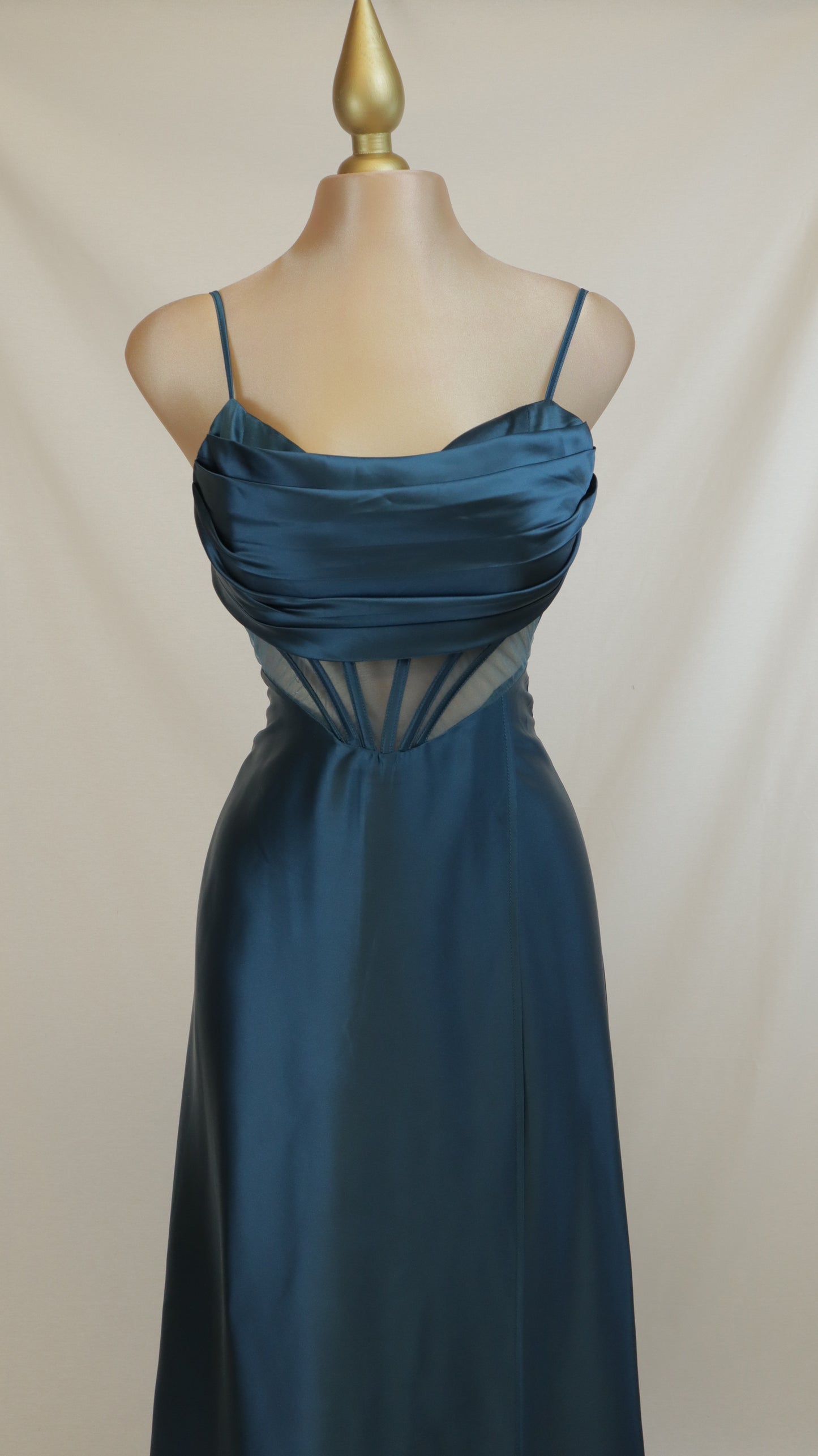 Vestido largo corsetti