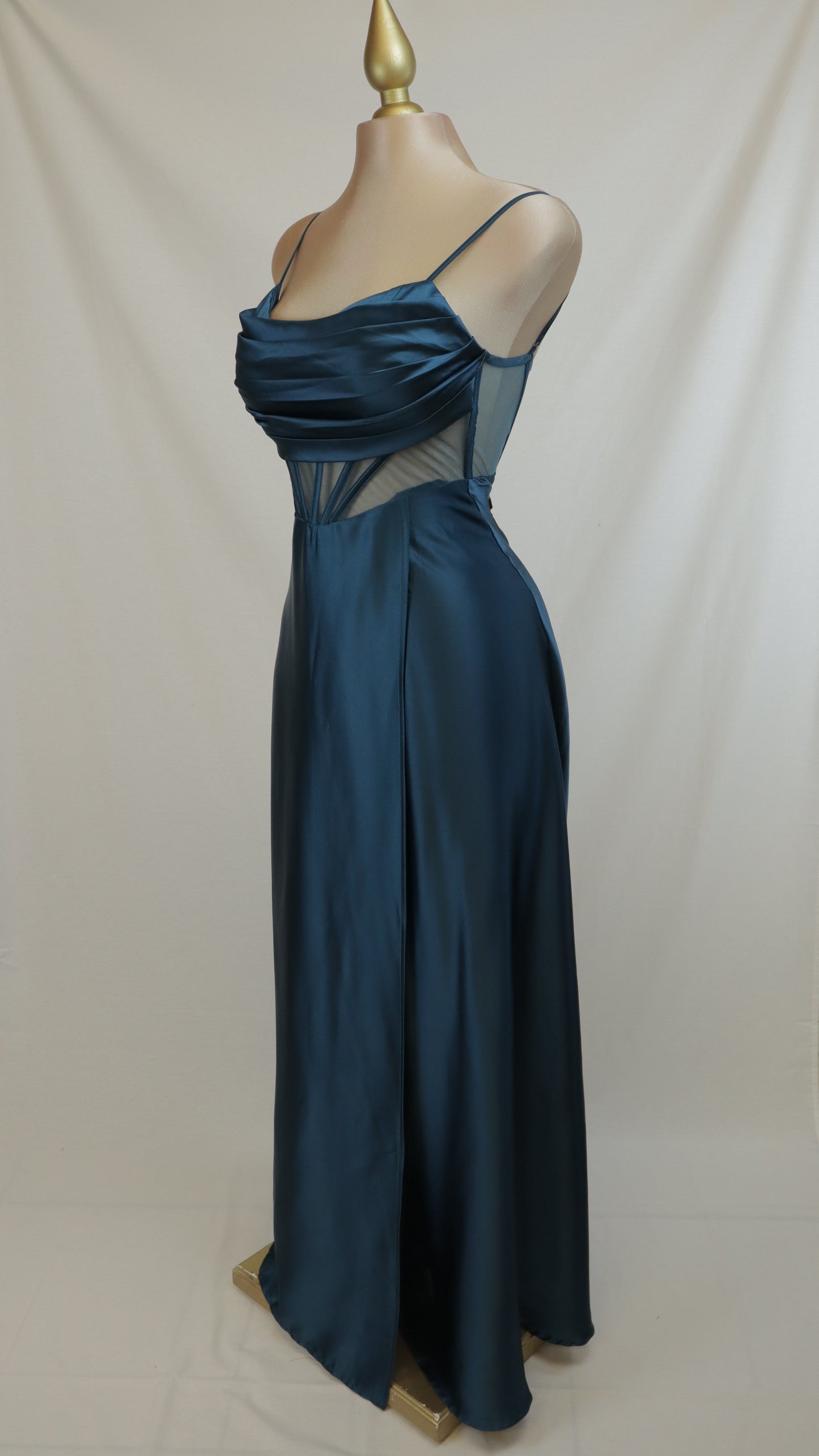 Vestido largo corsetti