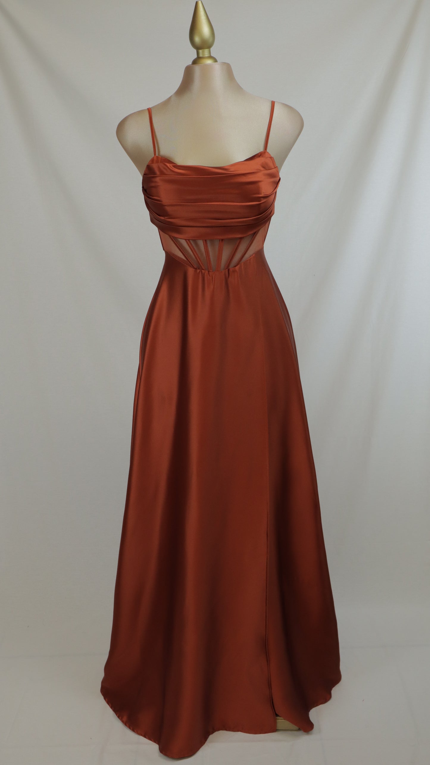 Vestido largo corsetti