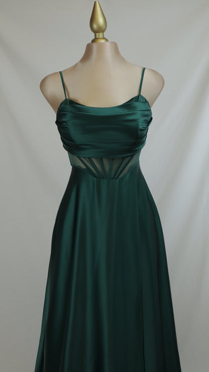 Vestido largo corsetti
