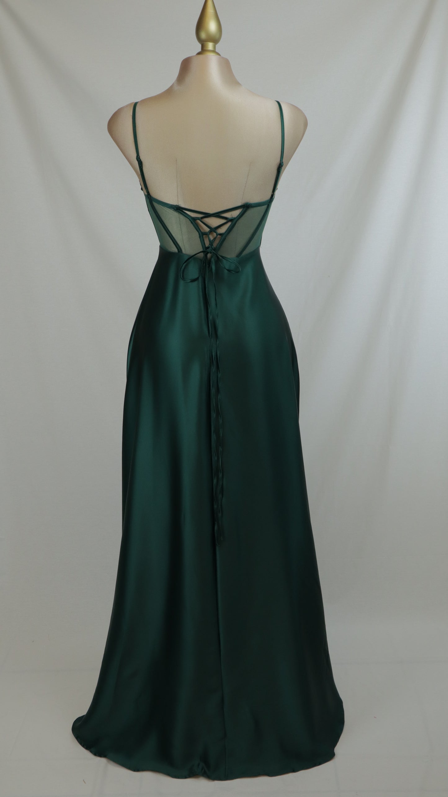 Vestido largo corsetti