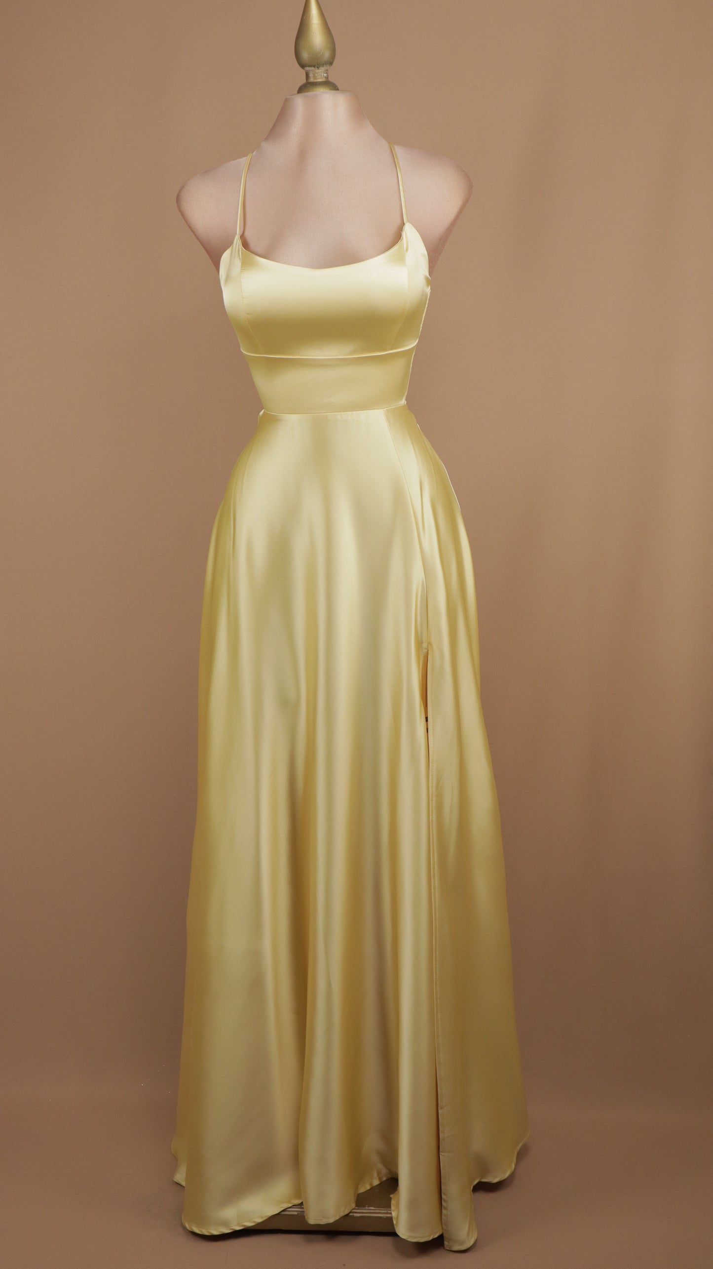 Vestido largo satin cool