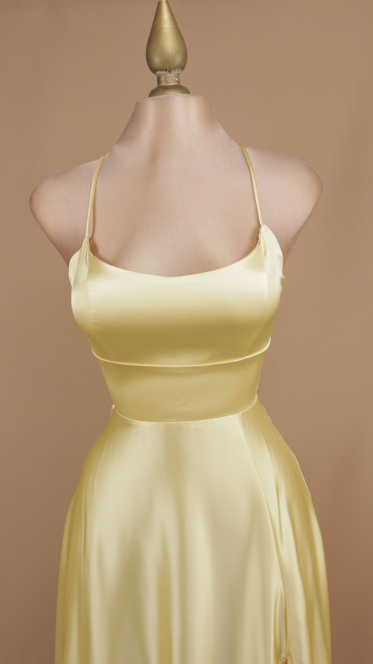 Vestido largo satin cool