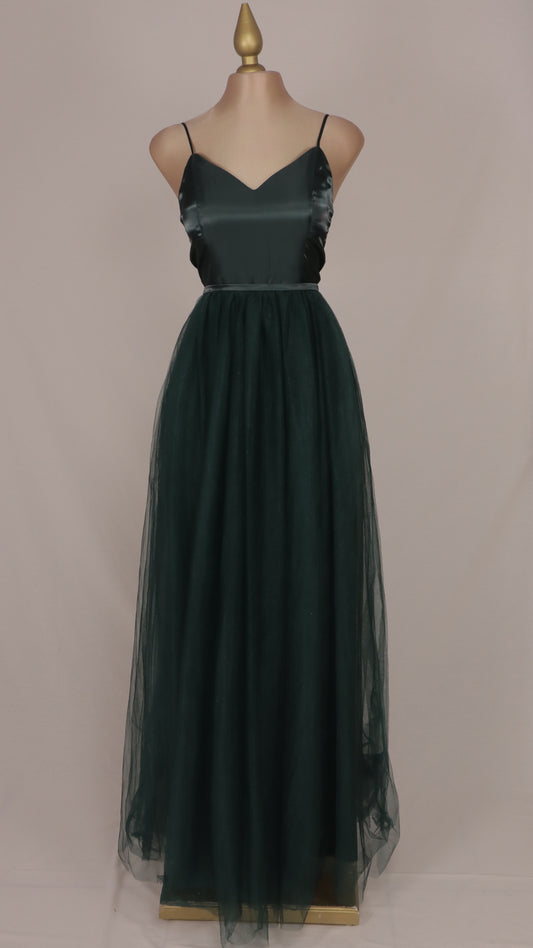 Vestido largo estilo griego