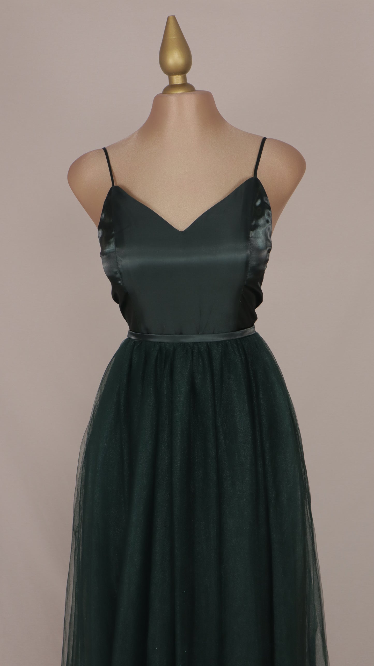 Vestido largo estilo griego