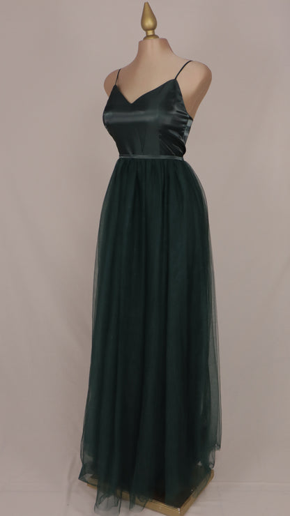 Vestido largo estilo griego