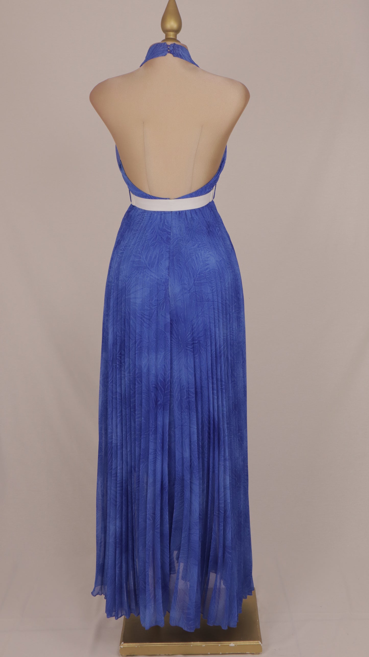 VESTIDO LARGO HALTER