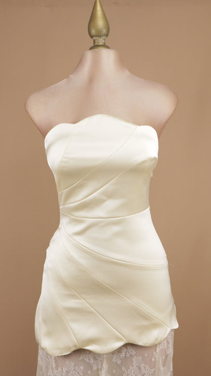 Vestido maxi pastel