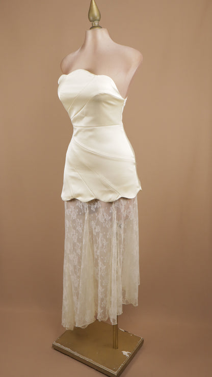 Vestido maxi pastel