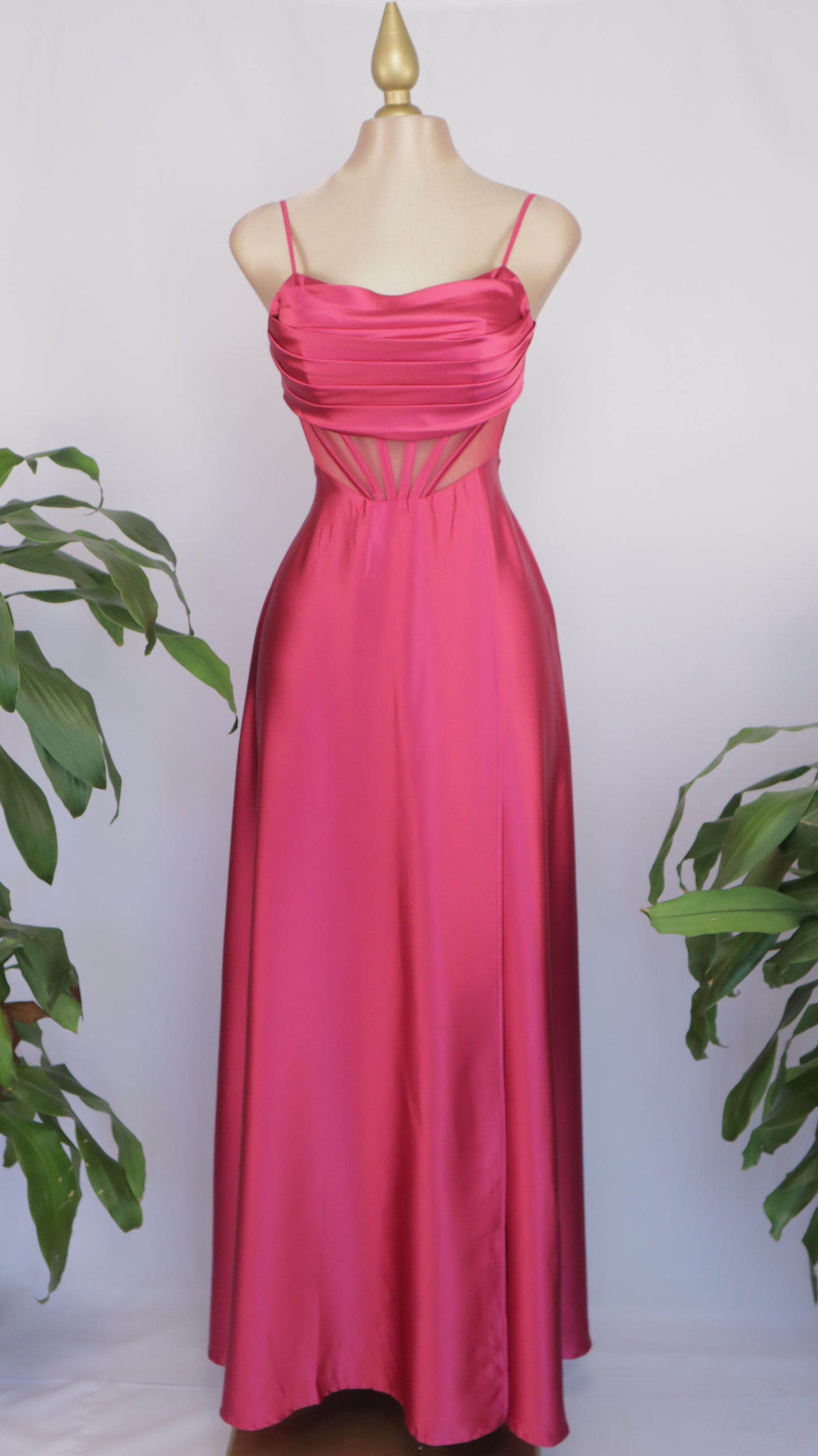 Vestido largo corsetti