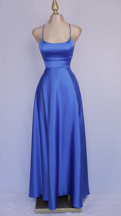 VESTIDO LARGO SATIN COOL