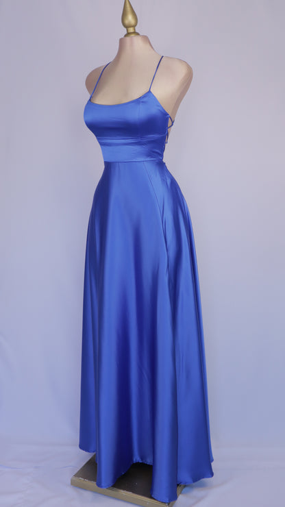 VESTIDO LARGO SATIN COOL