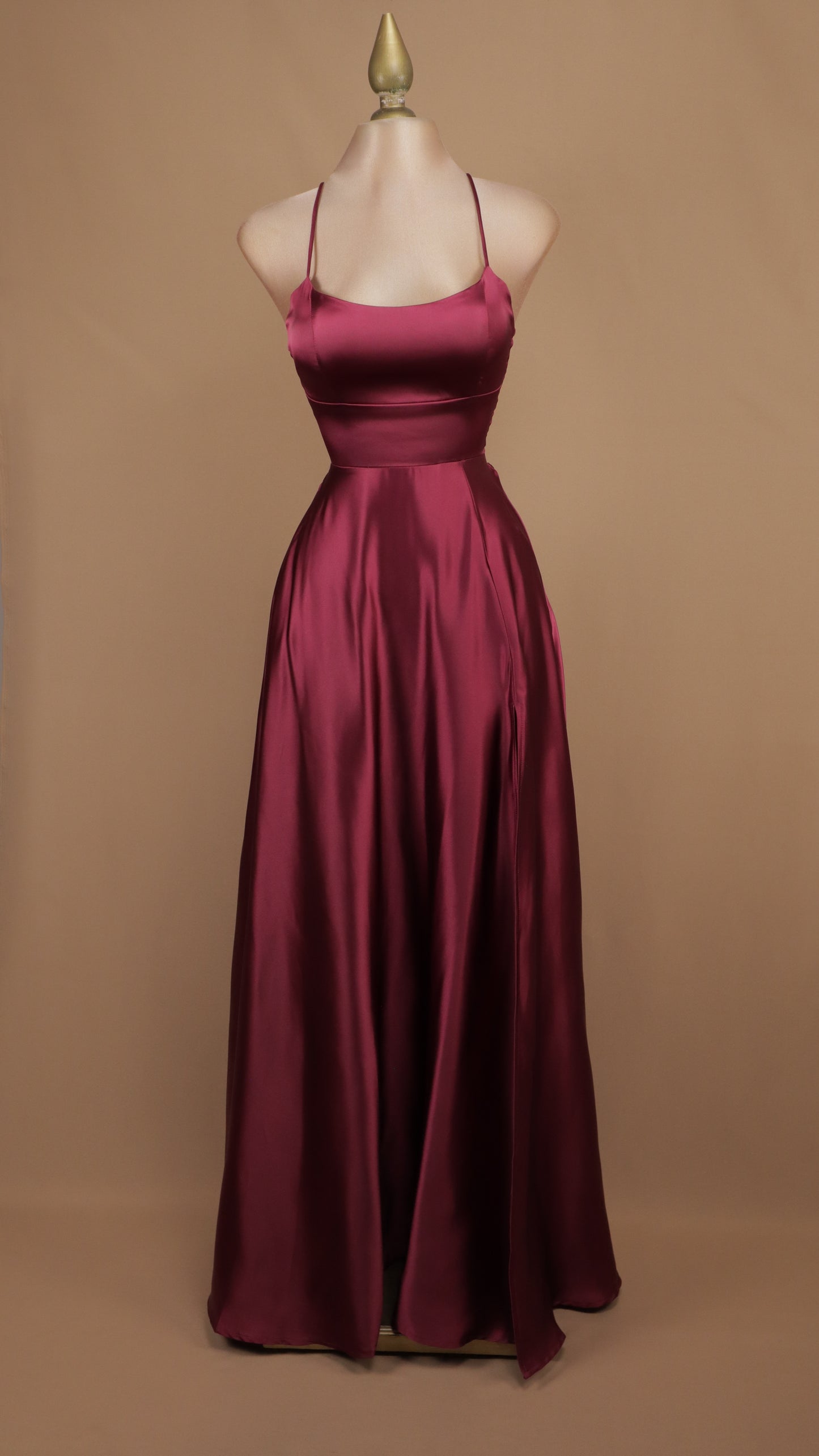 Vestido largo satin cool