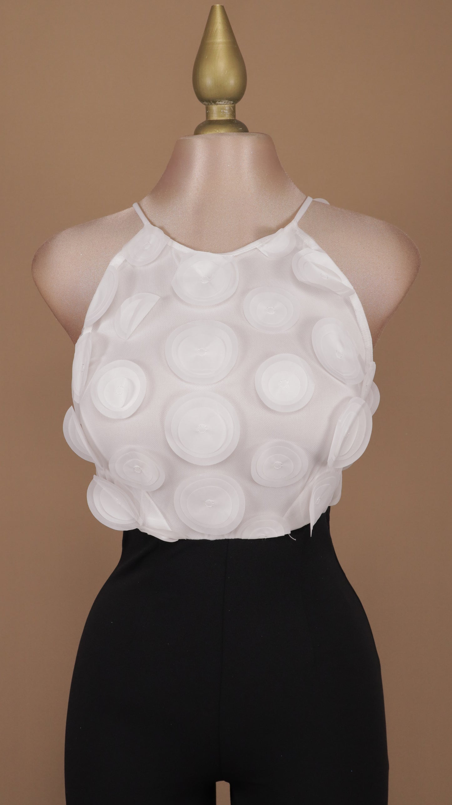 Palazzo bicolor halter