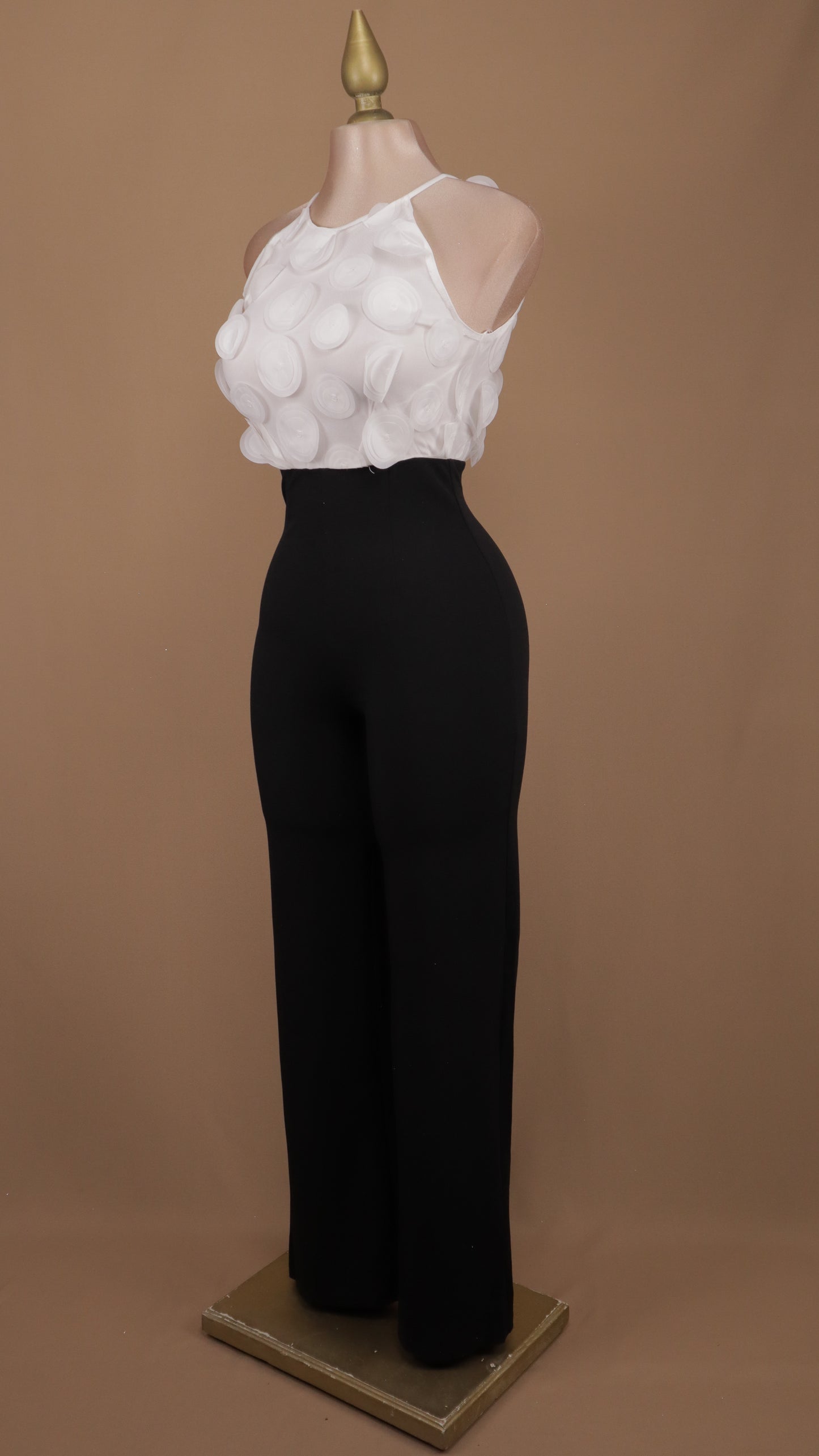 Palazzo bicolor halter