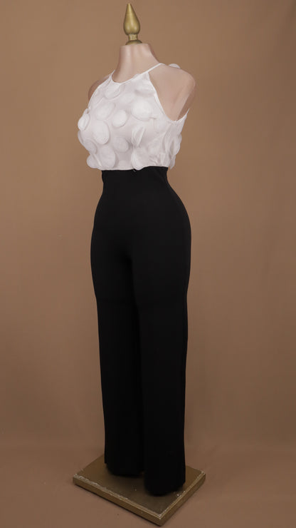 Palazzo bicolor halter