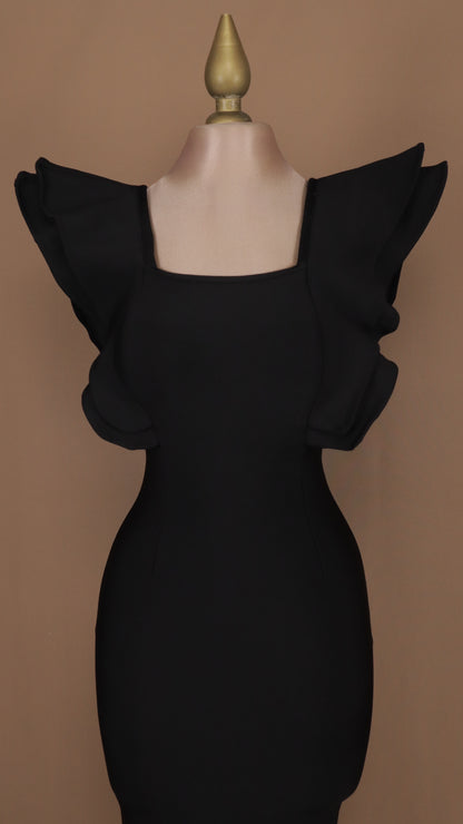 Vestido maxi bandage