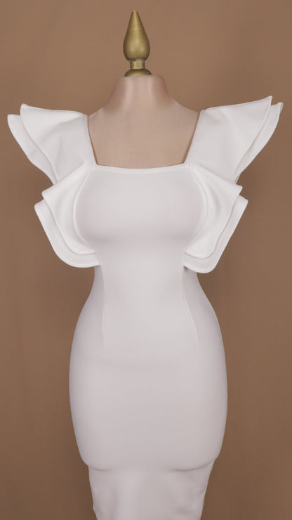 Vestido maxi bandage