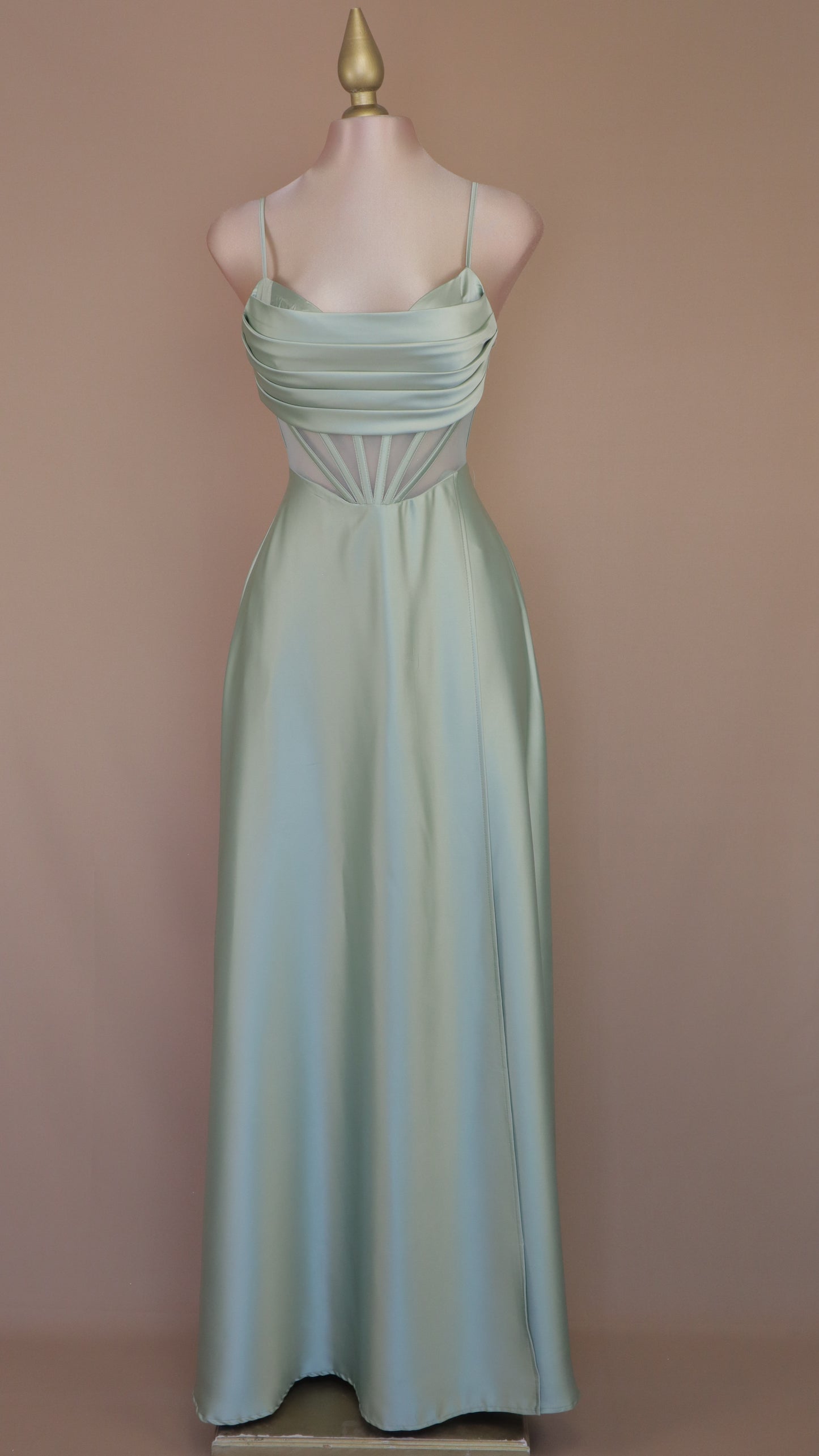 Vestido largo corsetti