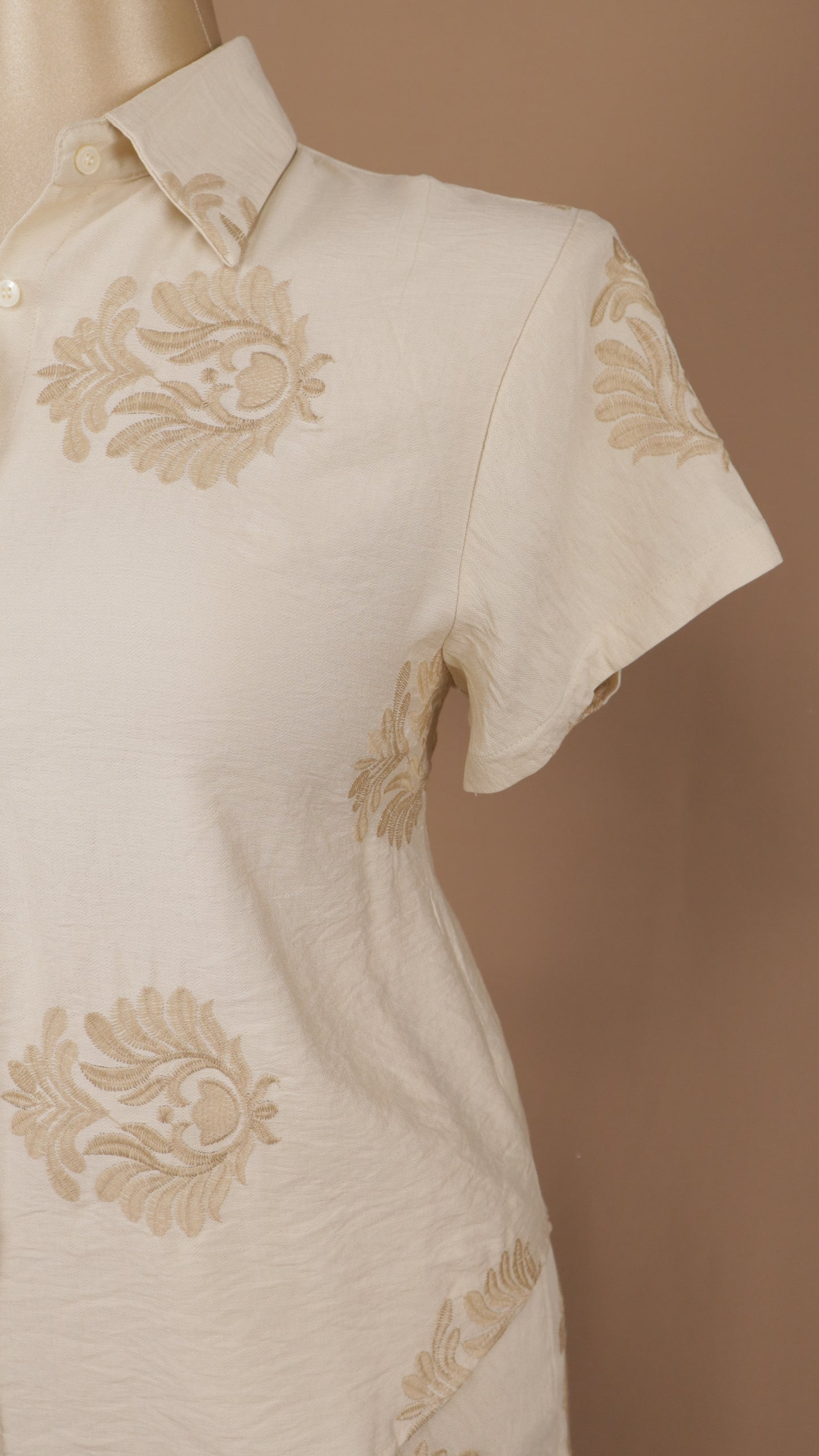 Conjunto plus size de pantalón y blusa