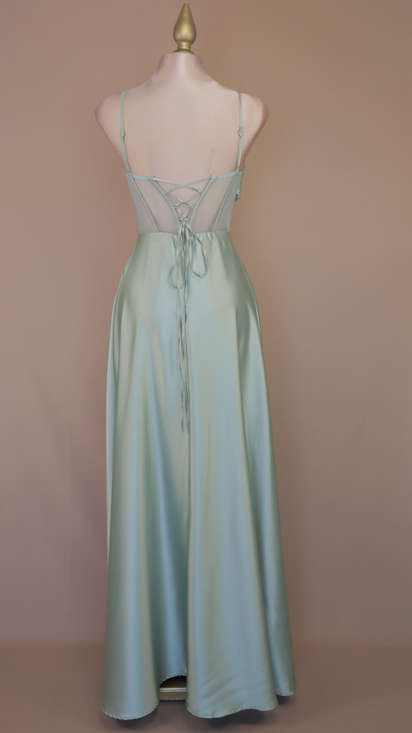 Vestido largo corsetti