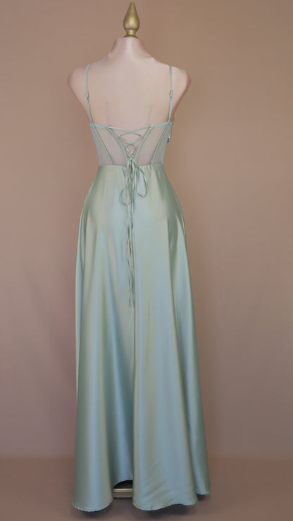 Vestido largo corsetti