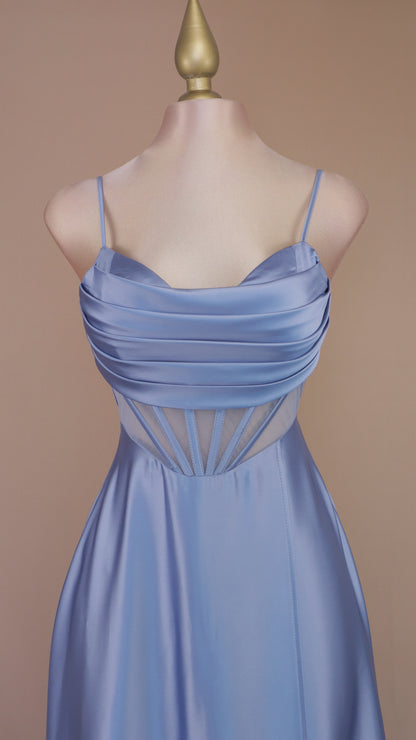 Vestido largo corsetti