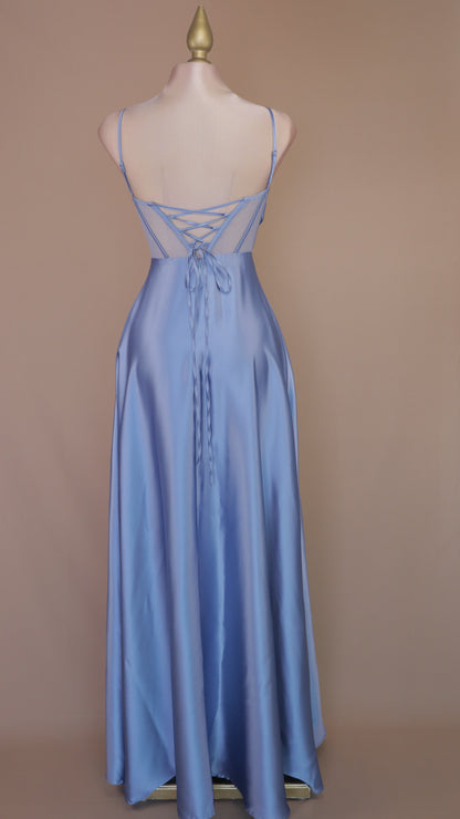 Vestido largo corsetti