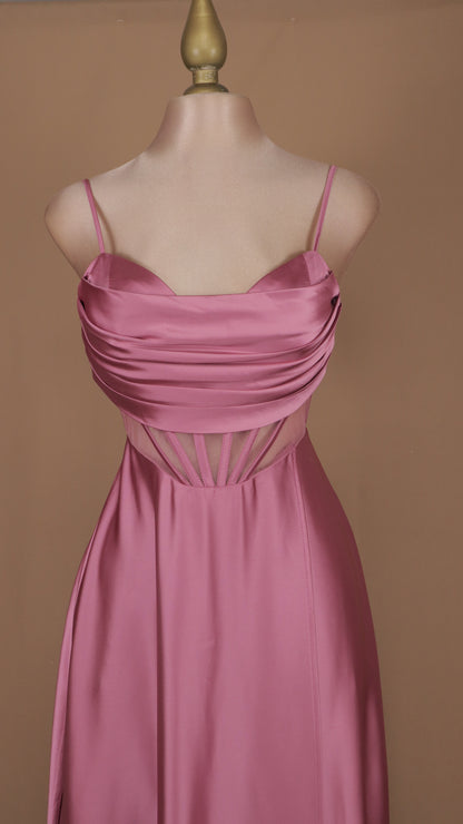 Vestido largo corsetti