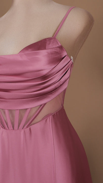 Vestido largo corsetti