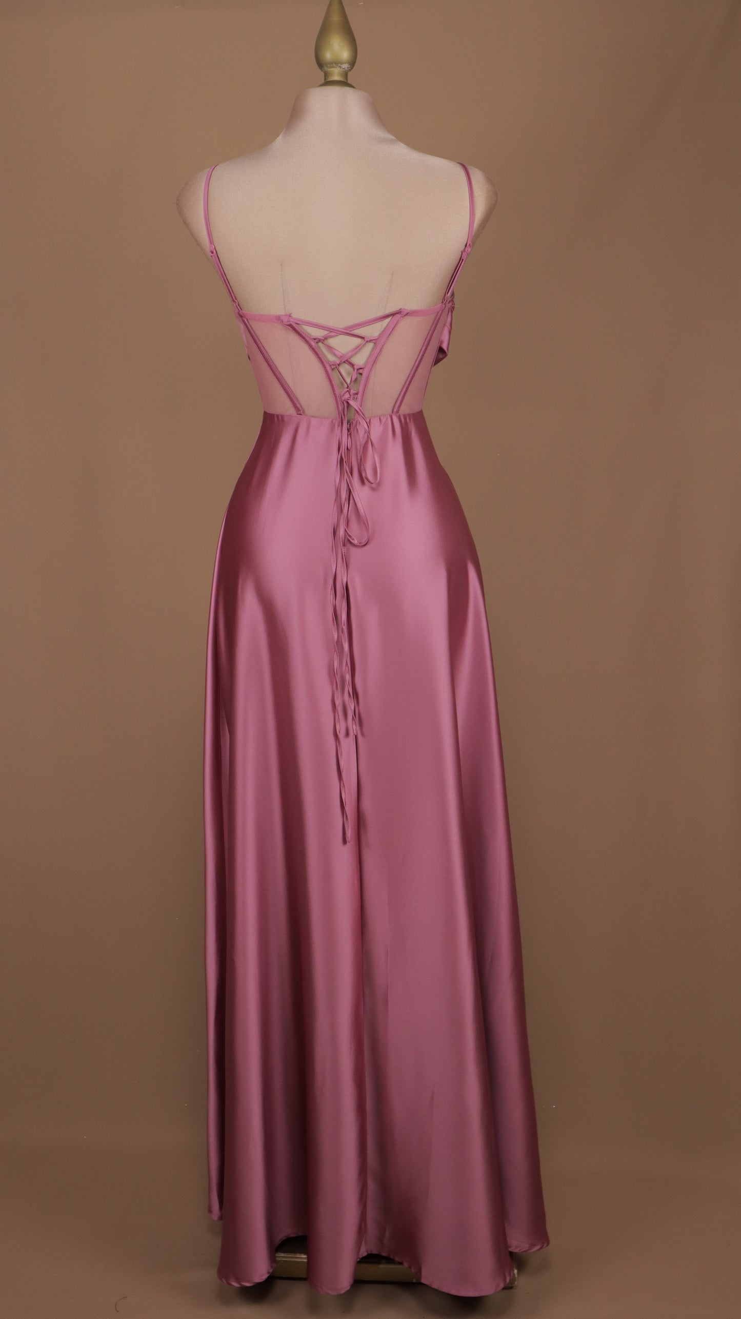 Vestido largo corsetti