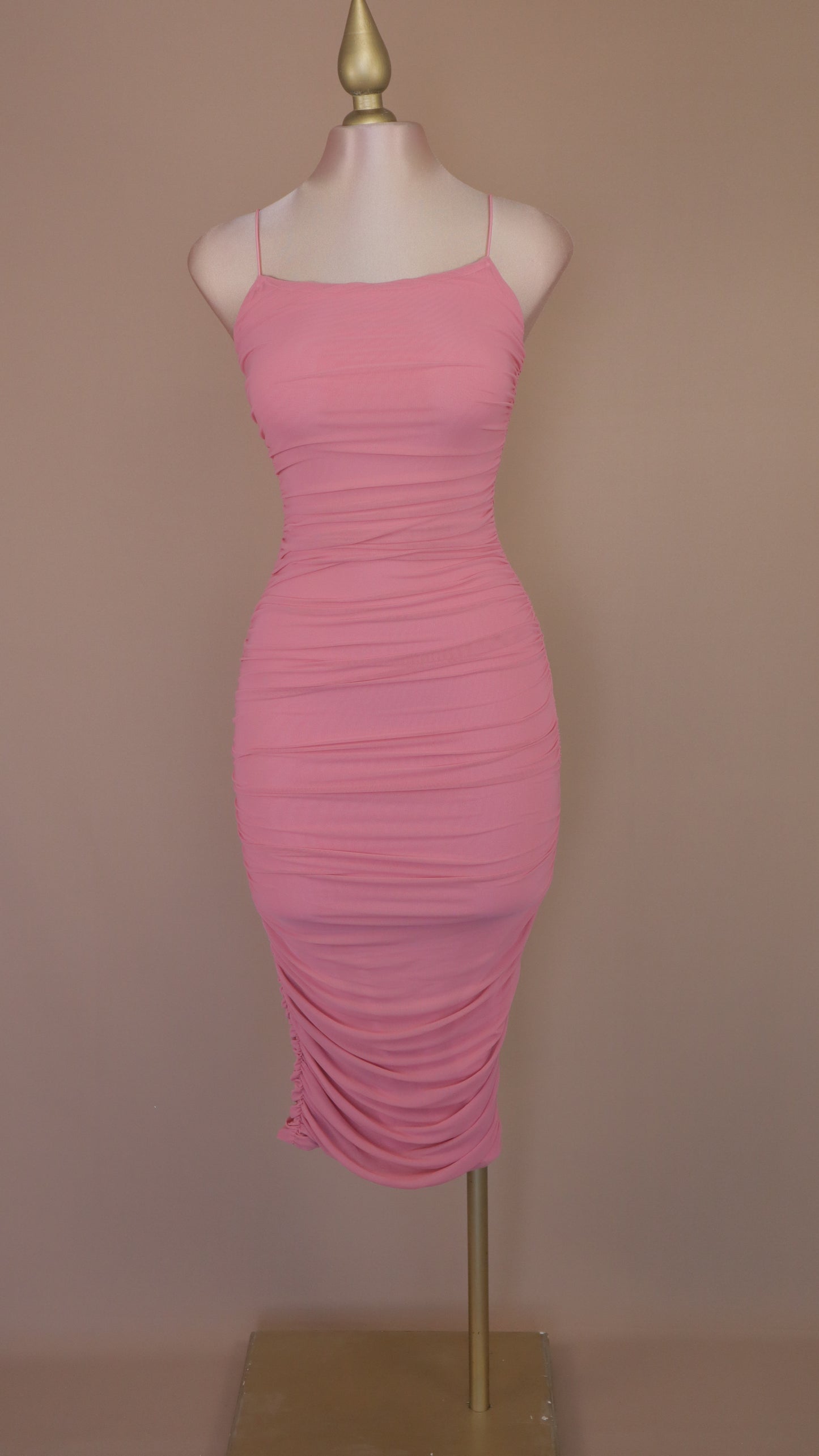 VESTIDO MAXI PLIZADO SENSUAL