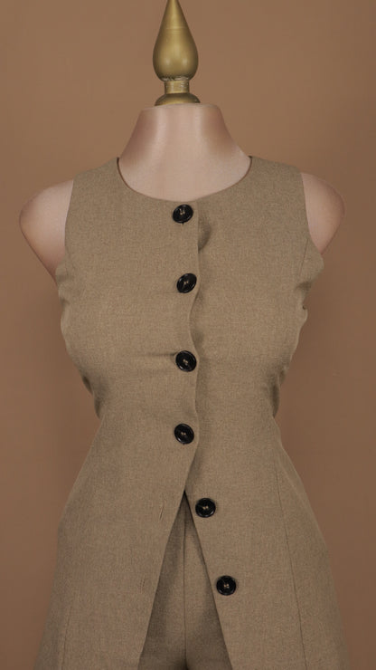 Conjunto de short y saco largo