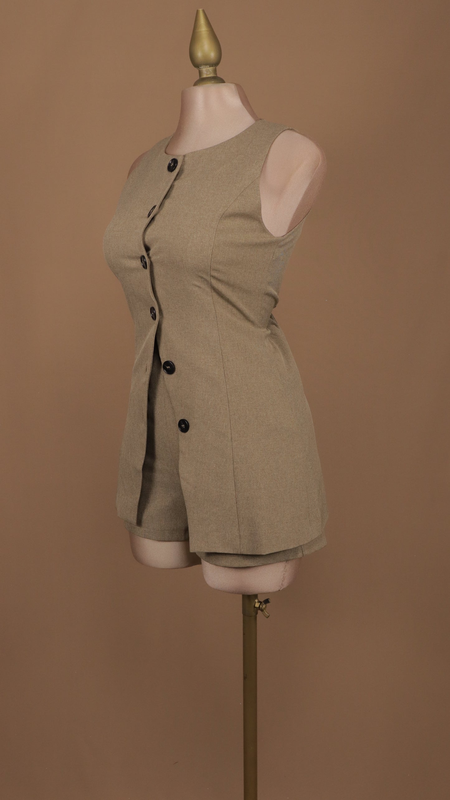 Conjunto de short y saco largo