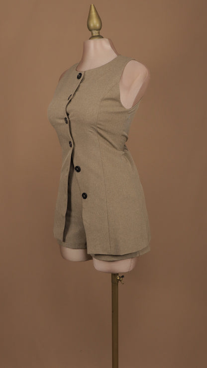Conjunto de short y saco largo