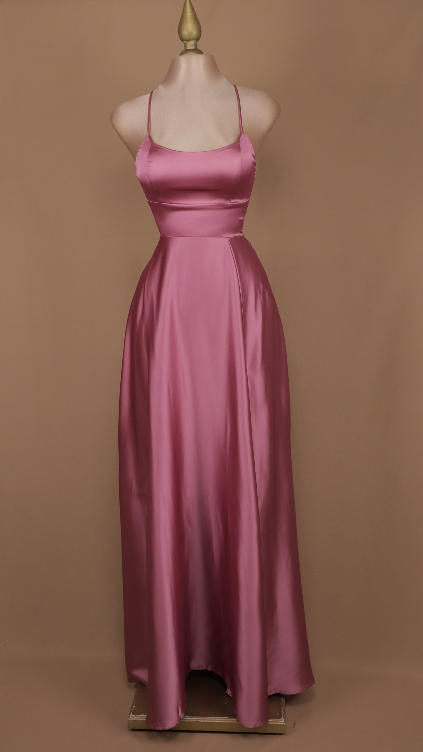 Vestido largo satin cool