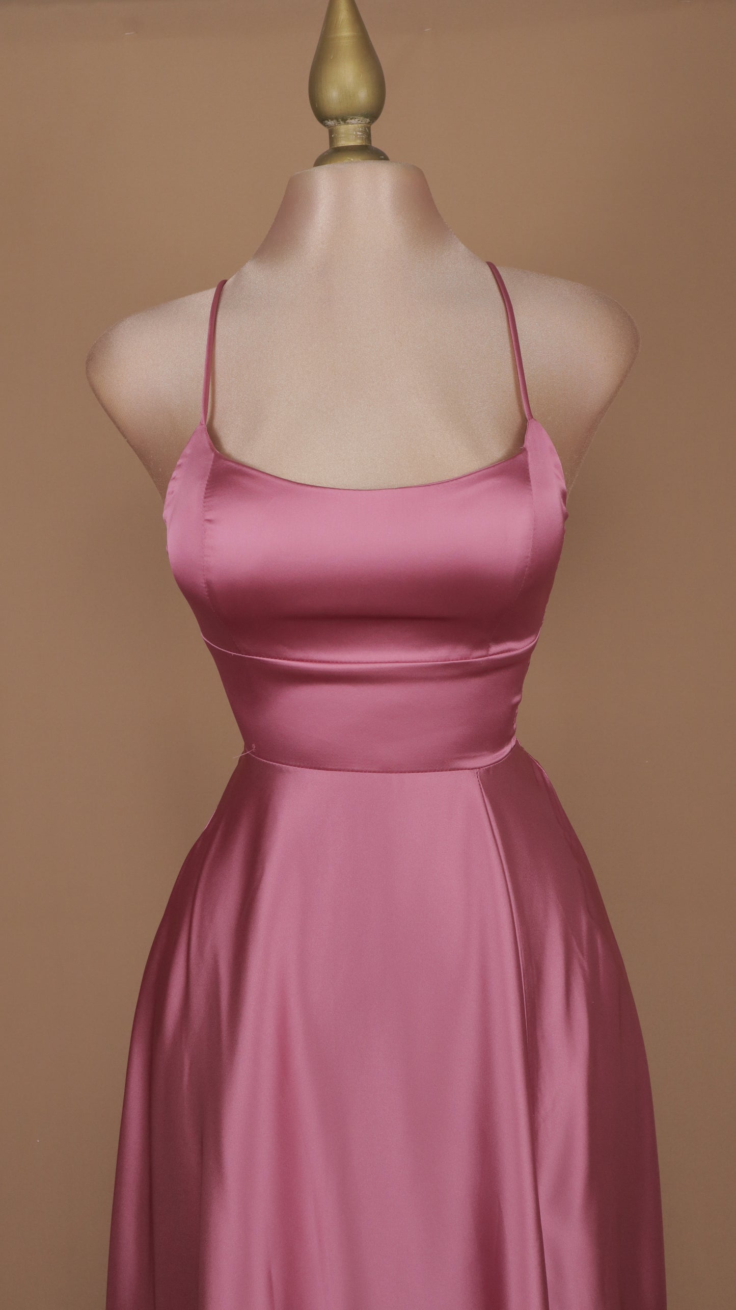 Vestido largo satin cool