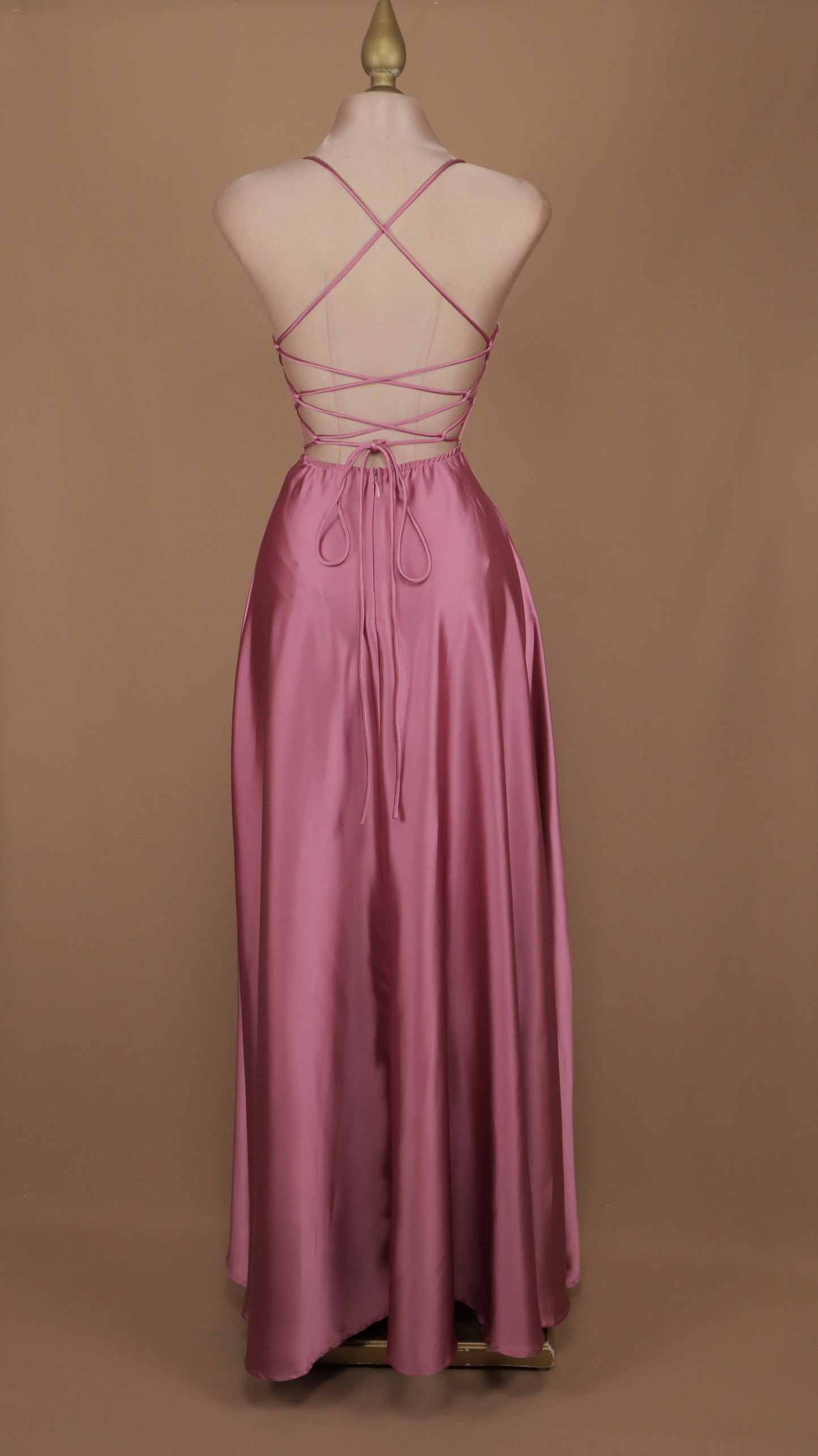 Vestido largo satin cool