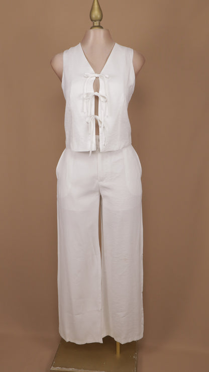 Conjunto de pantalon y blusa resacada