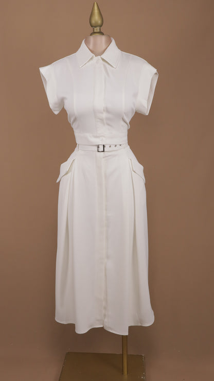 Conjunto de falda y blusa formal