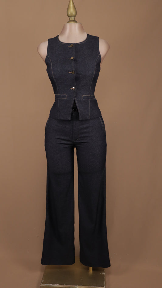 Conjunto de pantalón y chaleco