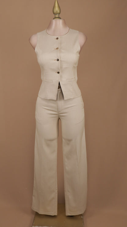 Conjunto de pantalón y chaleco