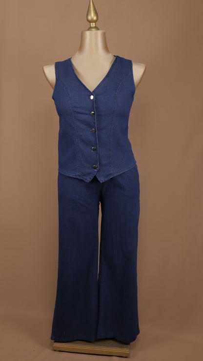 Conjunto plus de pantalón y chaleco
