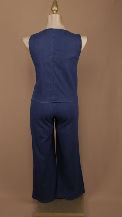Conjunto plus de pantalón y chaleco