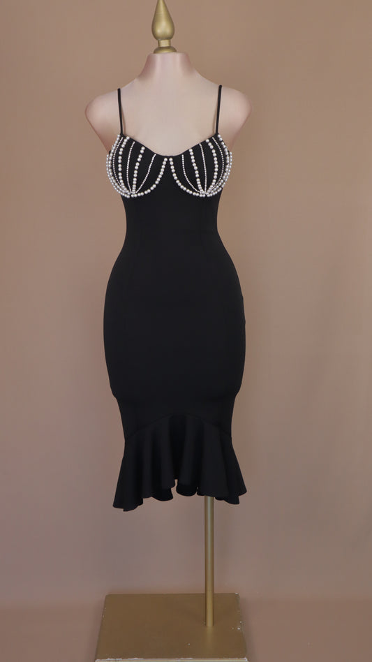 VESTIDO MAXI PEARL BUST