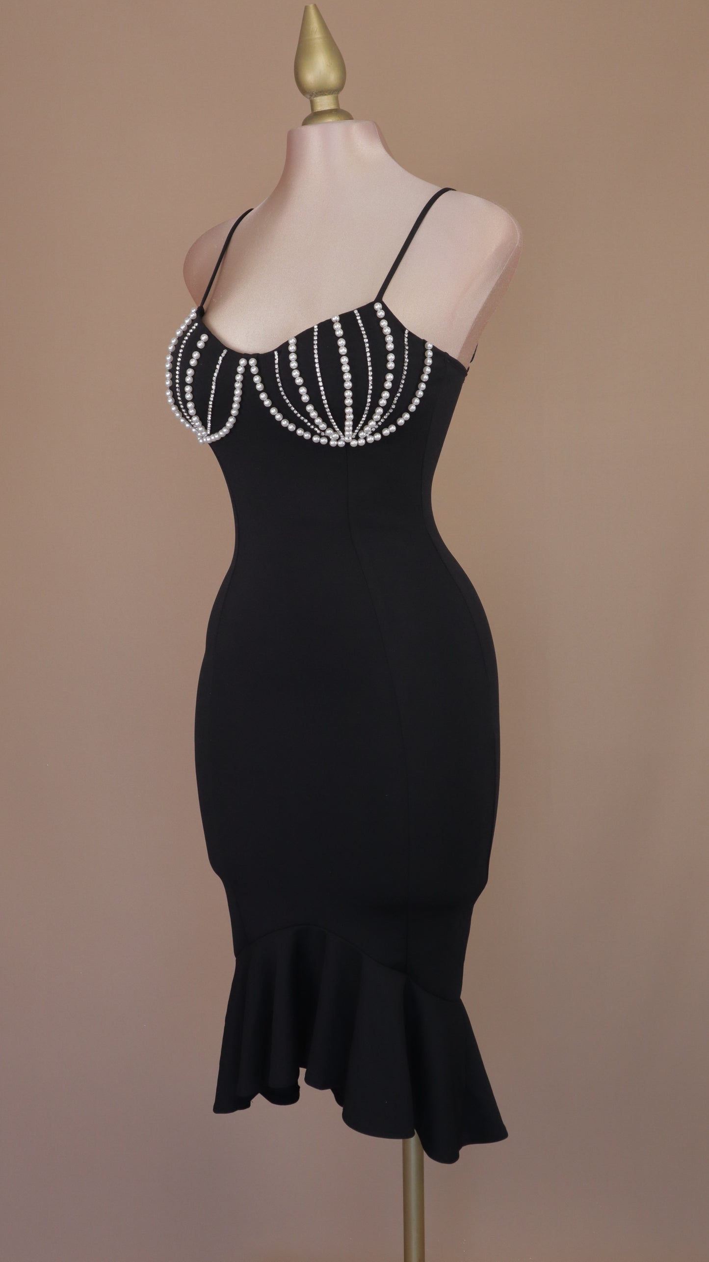 VESTIDO MAXI PEARL BUST