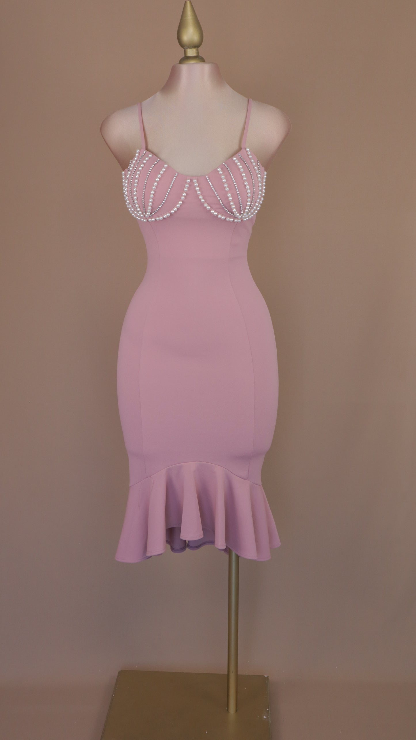 VESTIDO MAXI PEARL BUST