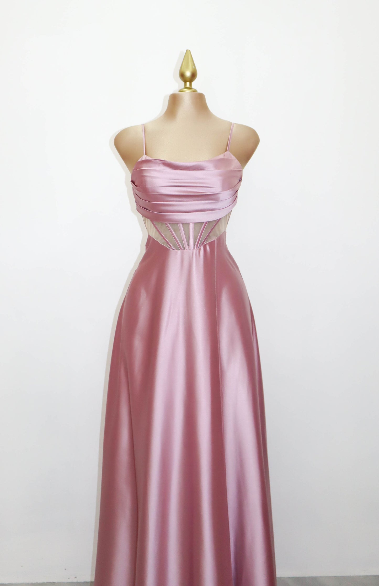 Vestido largo corsetti