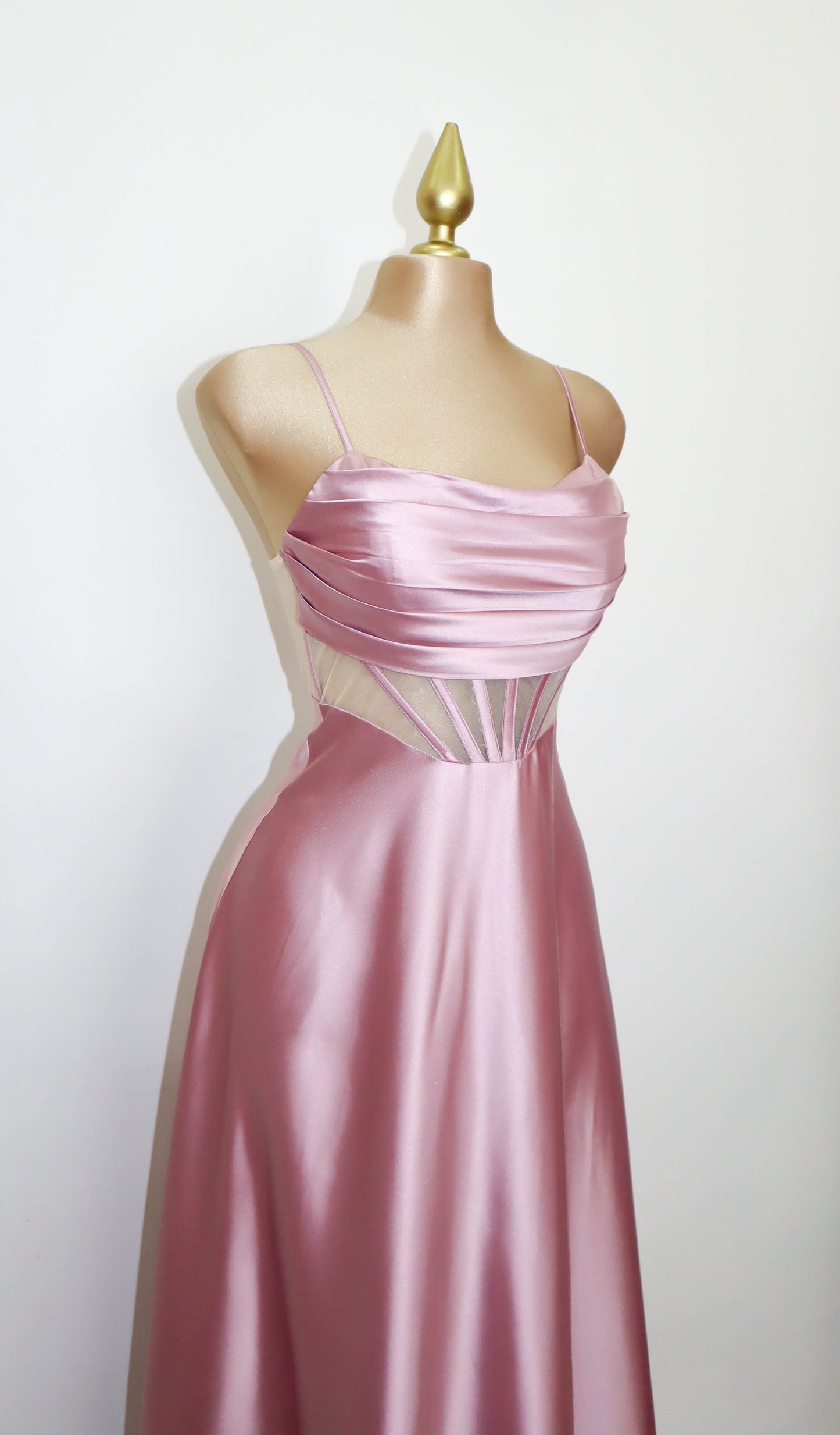 Vestido largo corsetti